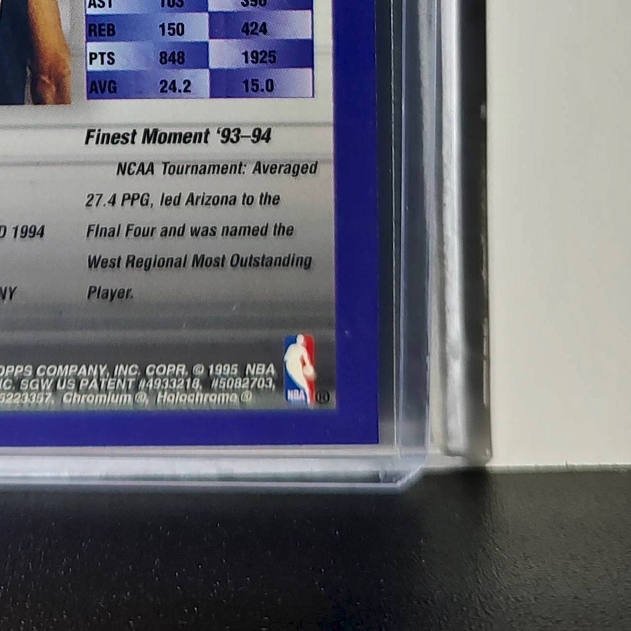 Khalid Reeves Rookie 1994-95 Topps Finest #303 Card