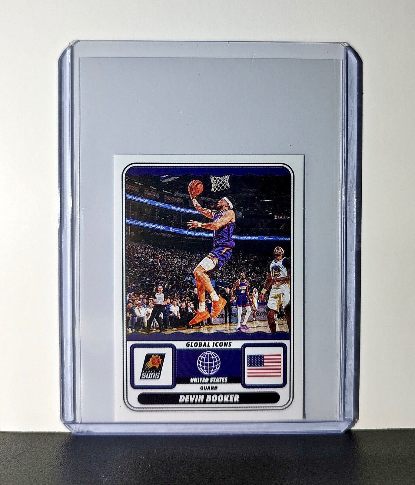 Devin Booker Global Icons 2024-25 Panini NBA #70 Sticker Card Phoenix Suns