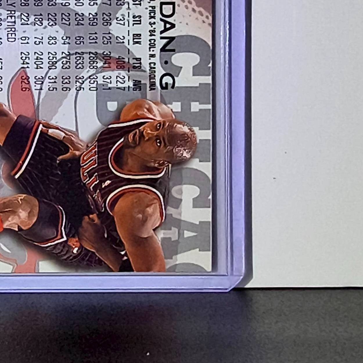Michael Jordan 1996-97 Fleer #13 Basketball Card Chicago Bulls