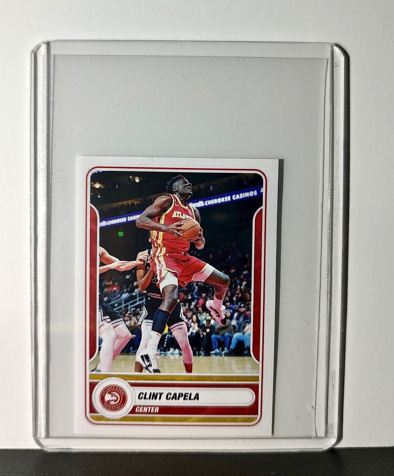 Clint Capela 2023-24 Panini NBA #105 Sticker Atlanta Hawks