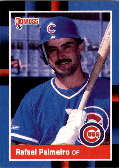 1988 Rafael Palmeiro Donruss Baseball Card #324