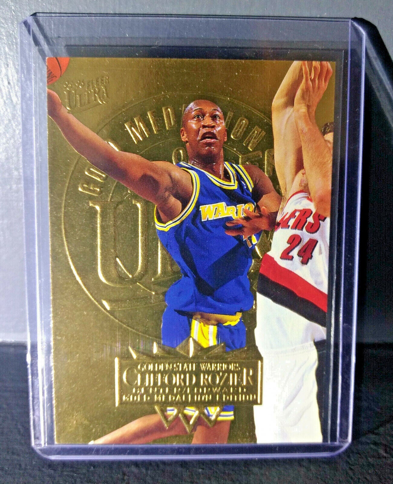 1995-96 Clifford Rozier Fleer Ultra Gold Medallion #62 Basketball Card