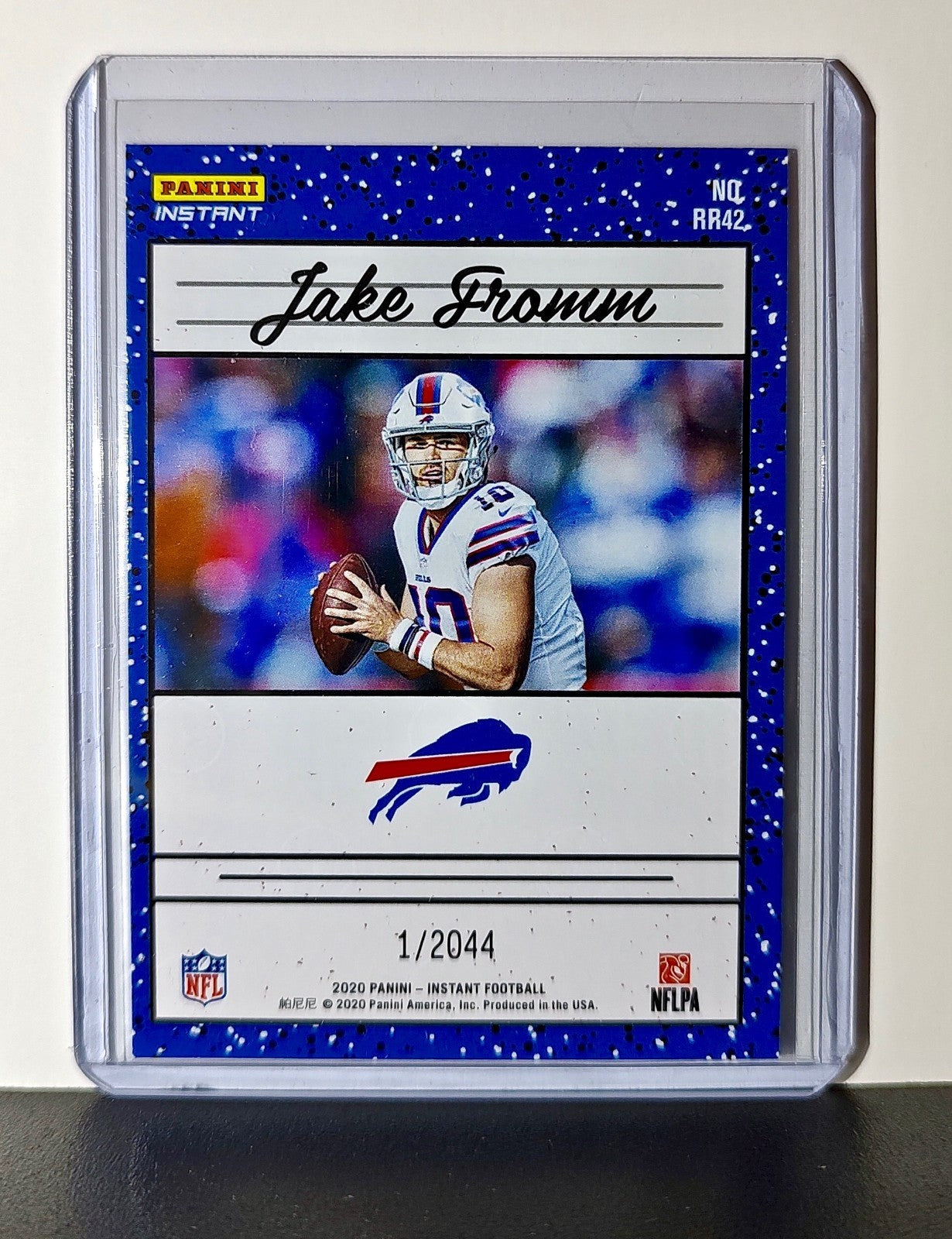 Jake Fromm Rookie 2020 Panini NFL #42 Rated Rookie Card Buffalo Bills