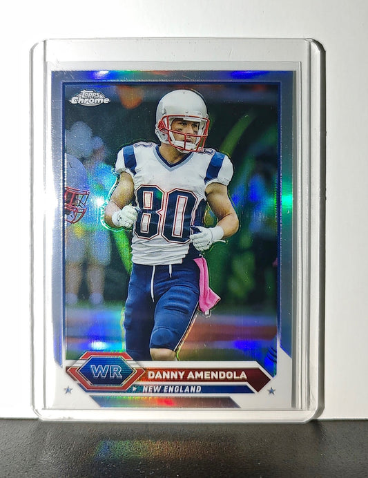Danny Amendola Refractor 2023 Topps Chrome NFL #41 Card New England Patriots