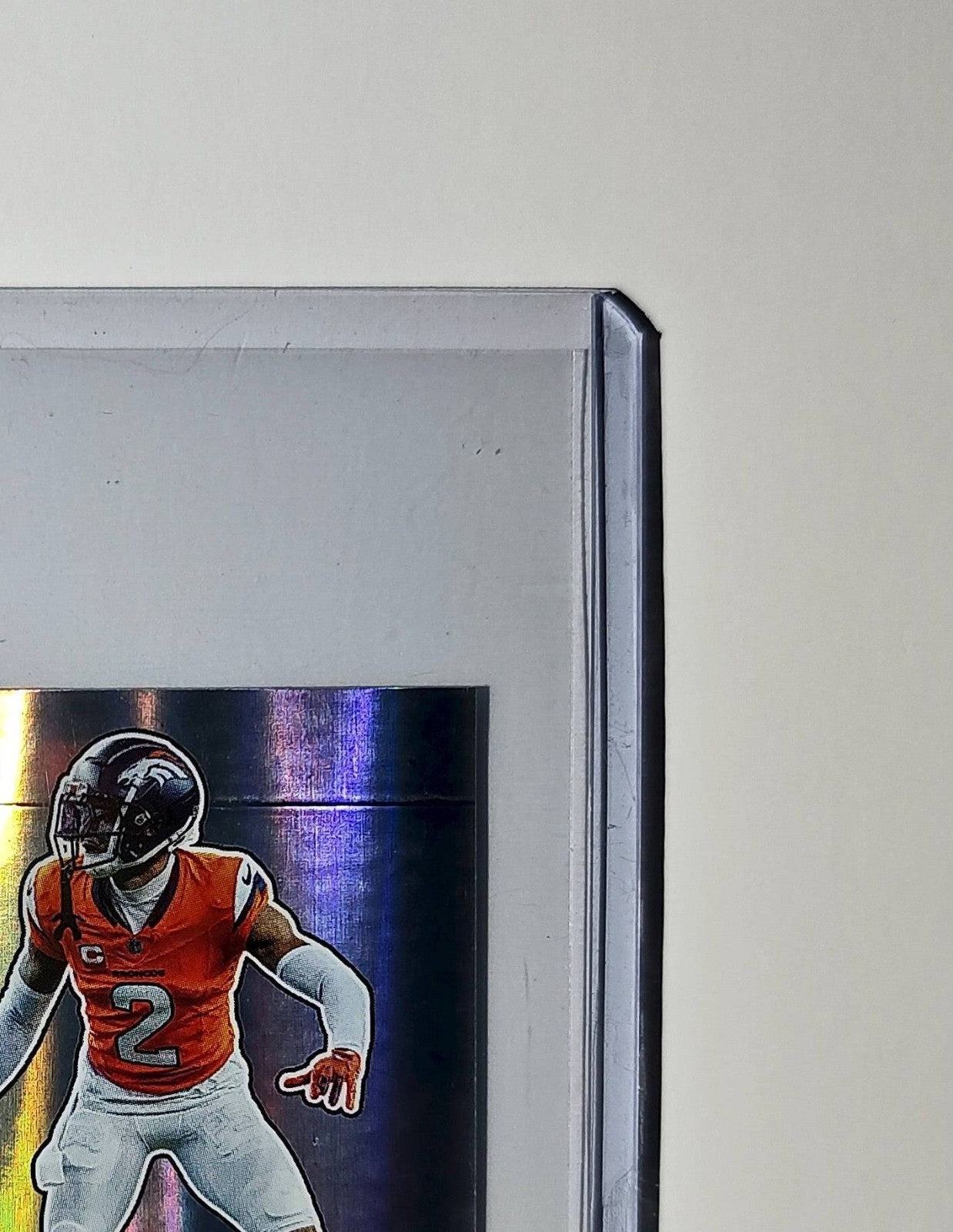Patrick Surtain II 2025 Panini NFL #235 Foil Sticker Broncos