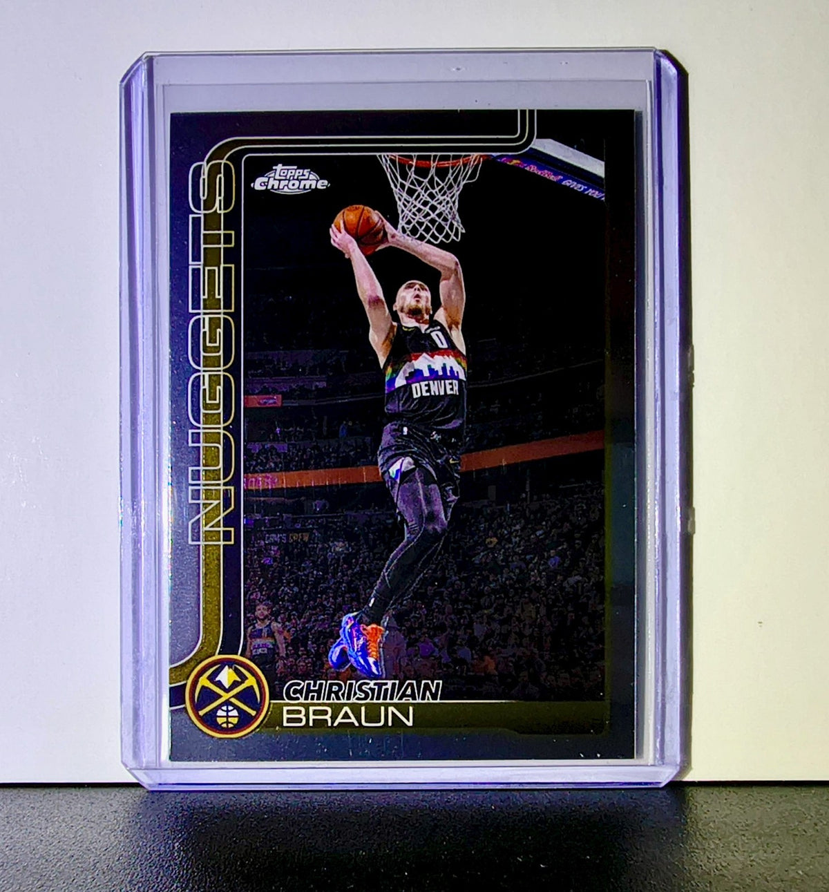 Jaylen Clark 2025-26 NBA Topps Chrome Update #115 Basketball Card Timberwolves