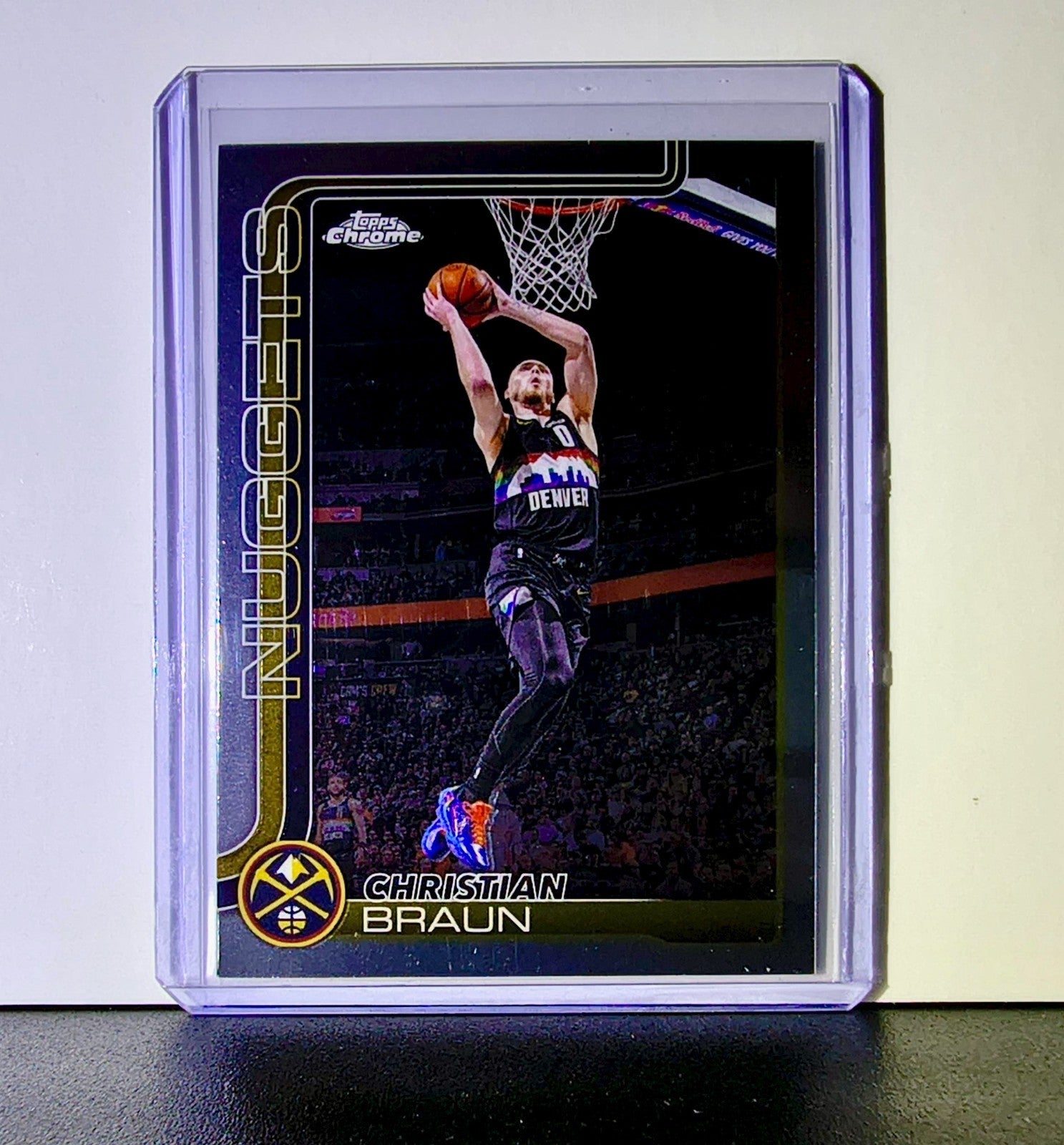 Jaylen Clark 2025-26 NBA Topps Chrome Update #115 Basketball Card Timberwolves