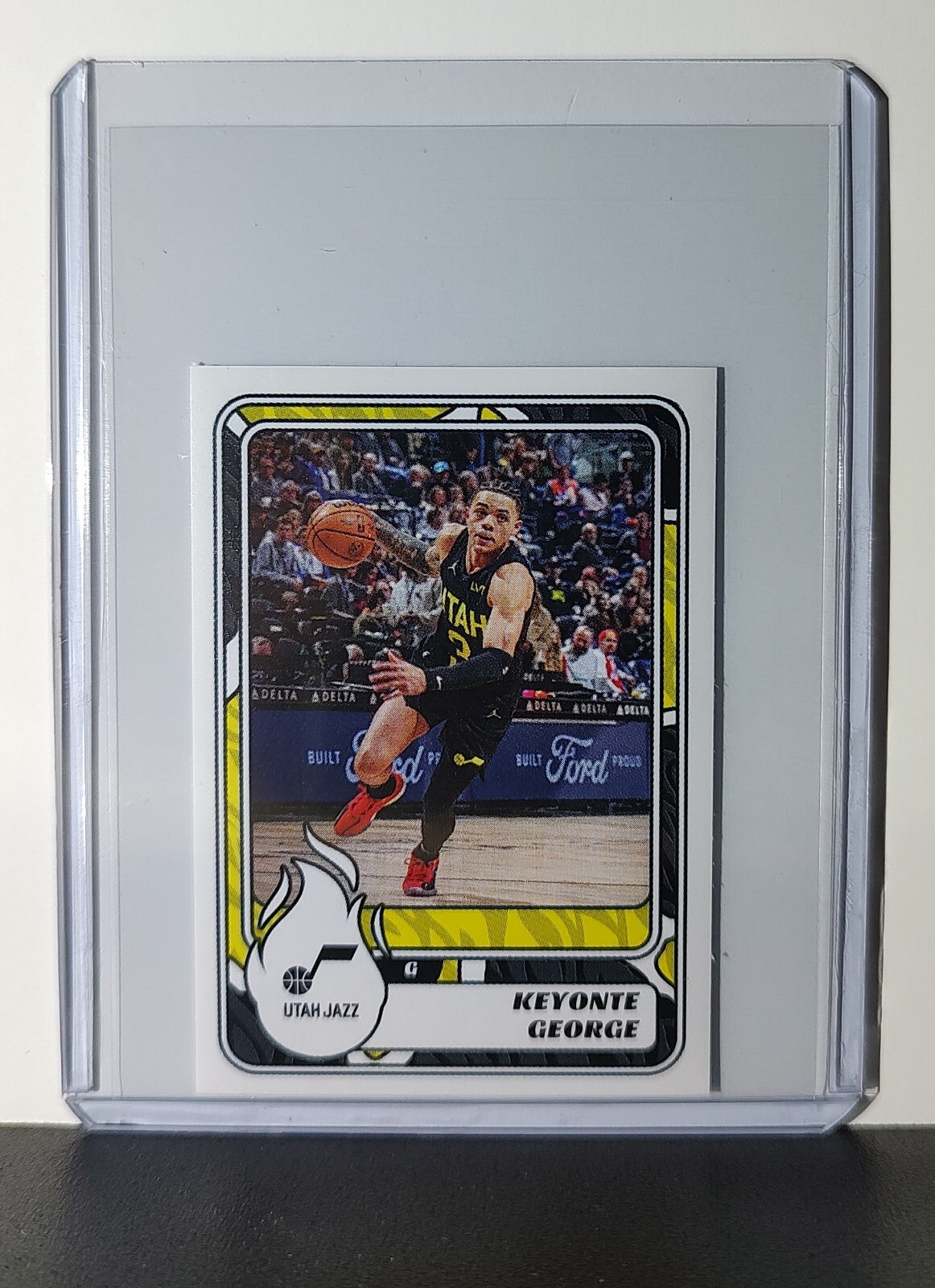 Keyonte George 2024-25 Panini NBA #479 Sticker Card Utah Jazz