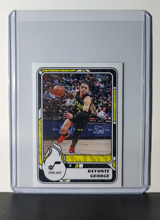 Keyonte George 2024-25 Panini NBA #479 Sticker Card Utah Jazz