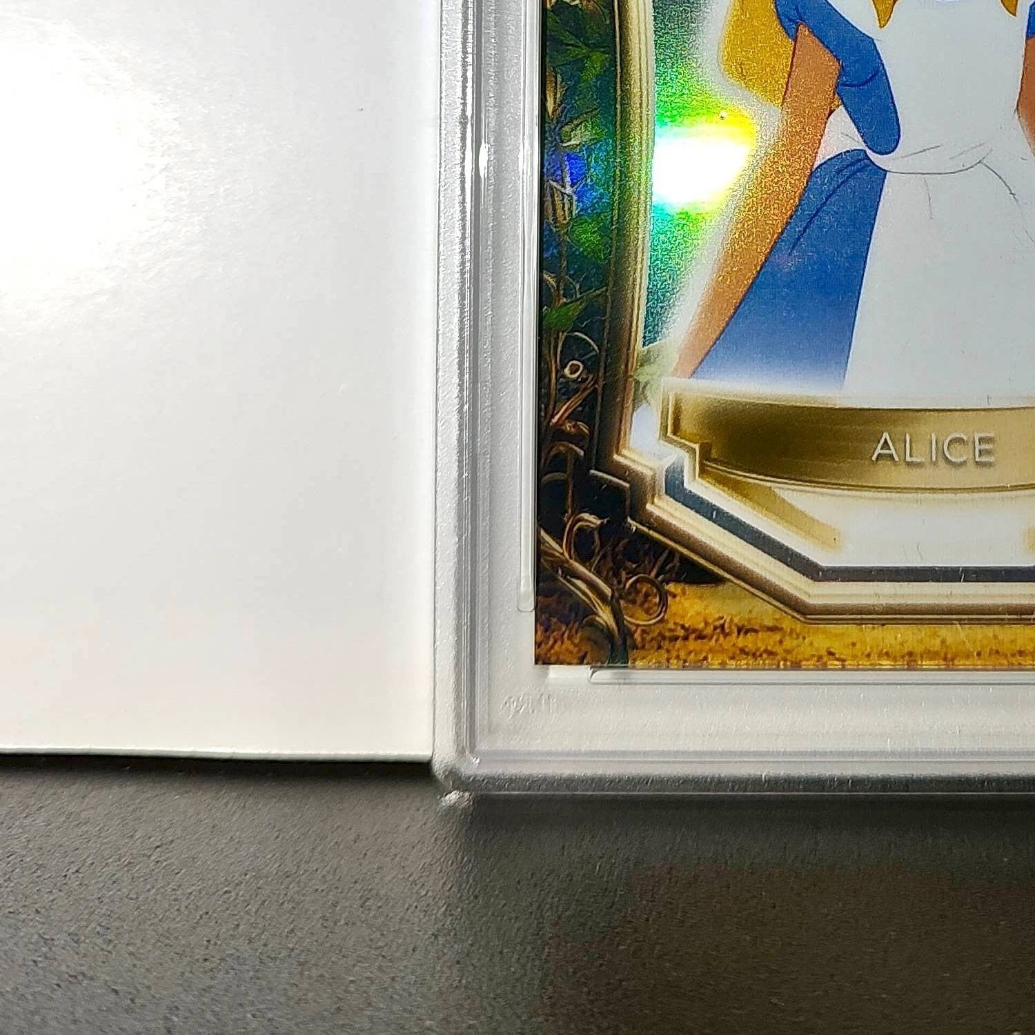 Alice 2025 Topps Enchantments Disney Wonder #E-2 Card Alice in Wonderland PSA 8