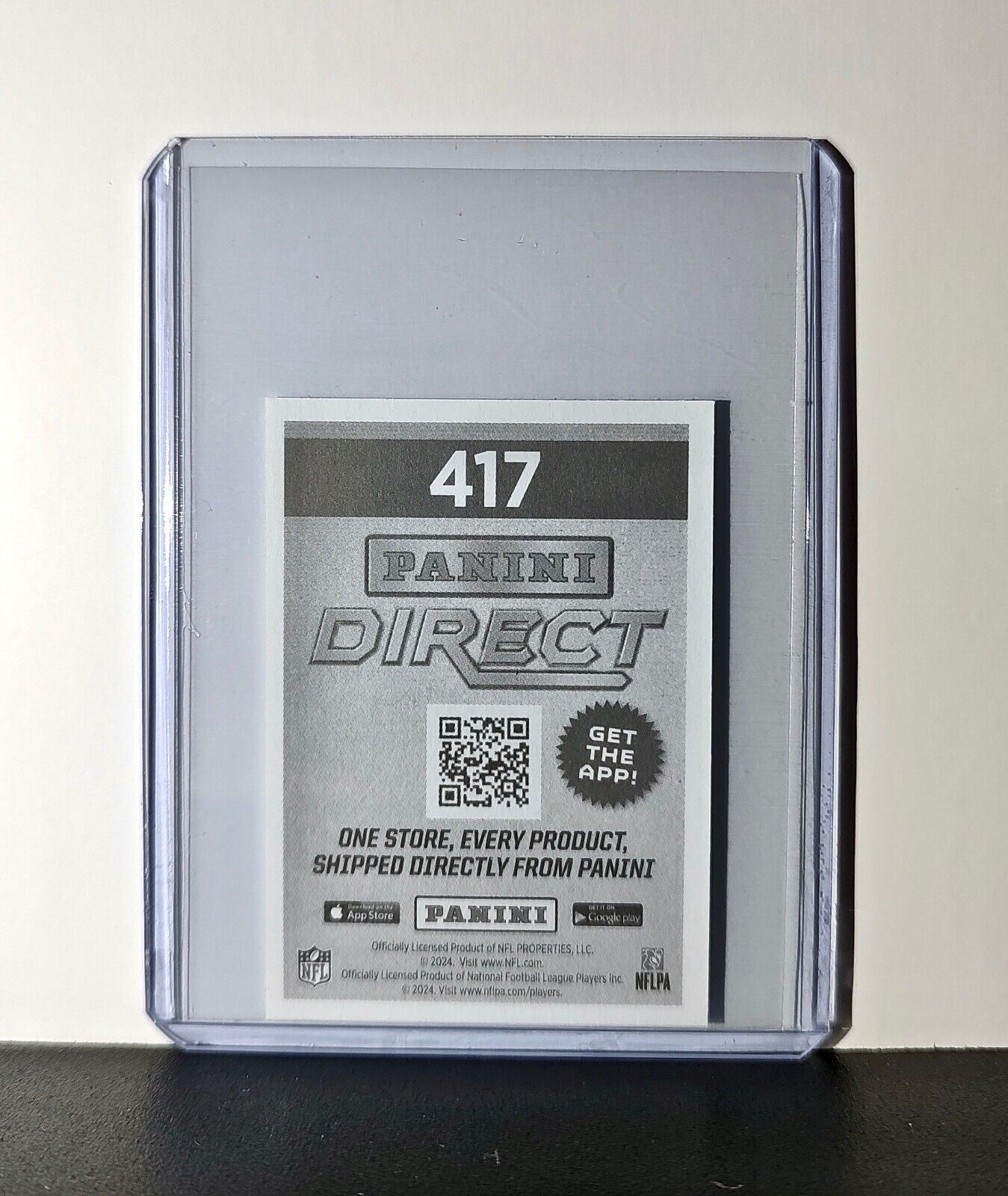 Dallas Turner Rookie 2024 Panini NFL Sticker #417 Minnesota Vikings