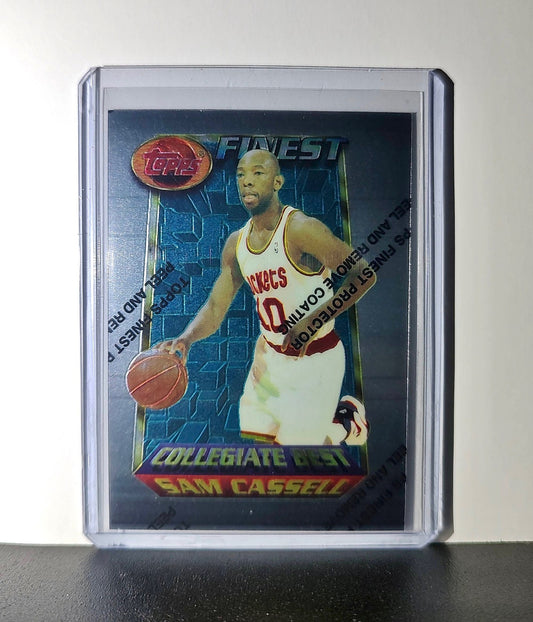 Sam Cassell 1994-95 Topps Finest #209 Collegiate Best