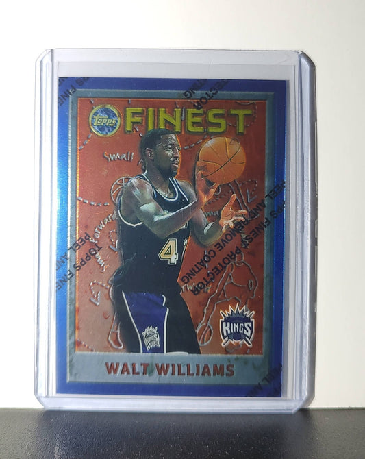 Walt Williams 1995-96 Topps Finest NBA #241 Card Sacramento Kings