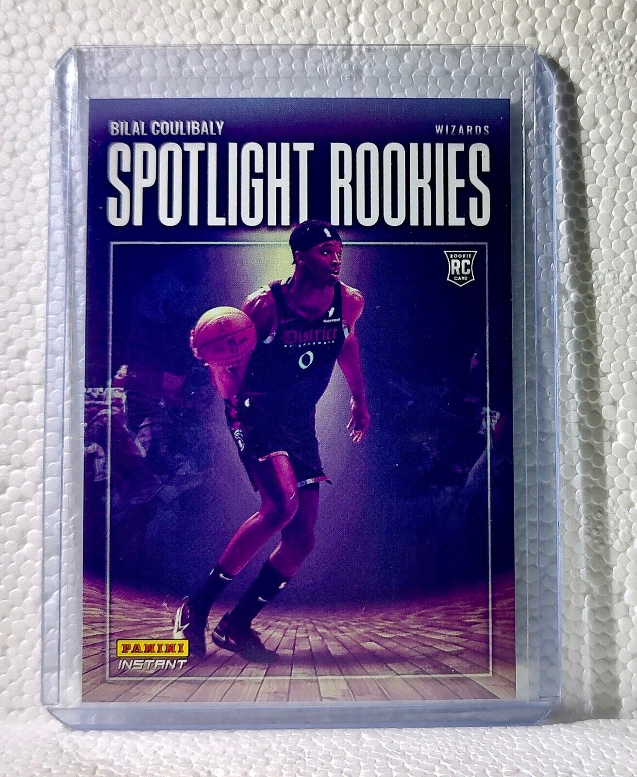 Bilal Coulibaly 2023-24 Panini #7 NBA Spotlight Rookies Basketball Card 1/209