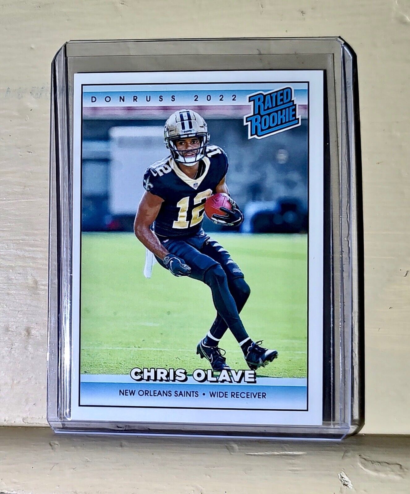 Chris Olave 2022 NFL Panini #6 Rated Rookie Retro Football Card 1/4094