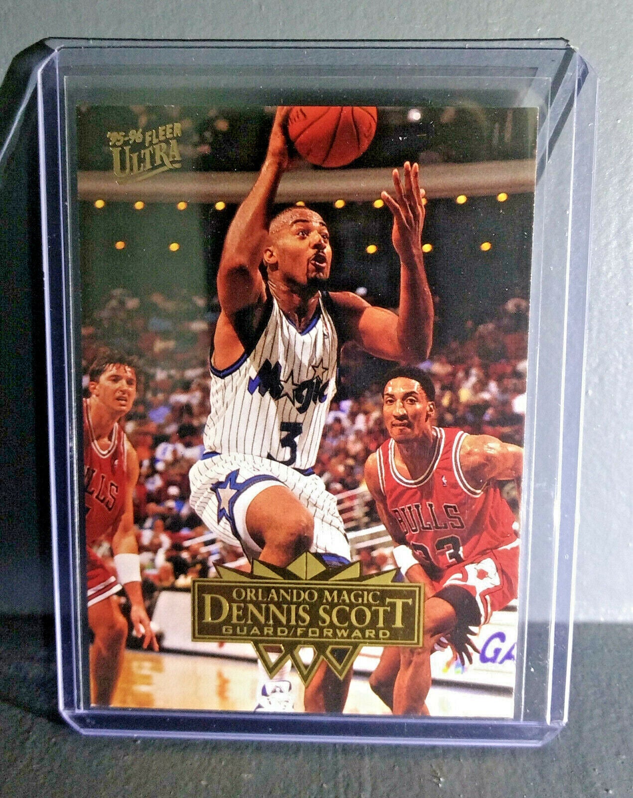 1995-96 Dennis Scott Fleer Ultra #128 Basketball Card