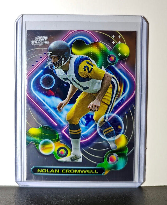 Nolan Cromwell 2023 Topps Chrome Cosmic NFL #275 Card Los Angeles Rams