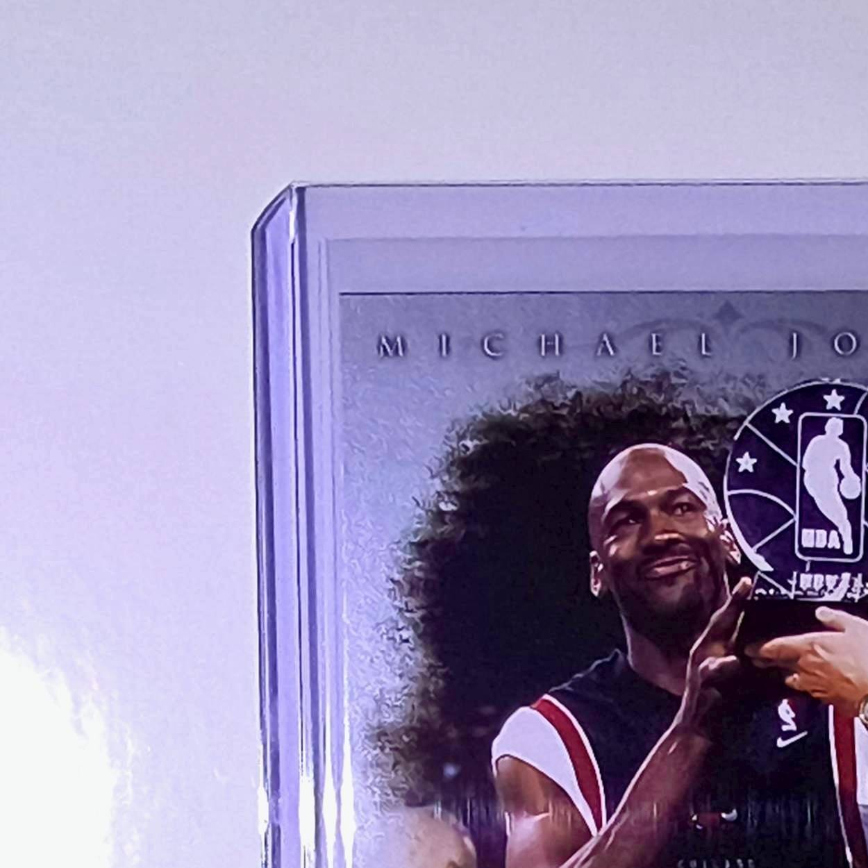 Michael Jordan 2007-08 Fleer Award Winners #AW18 Basketball Card Chicago Bulls