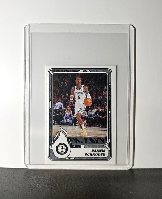 Dennis Schröder 2024-25 Panini NBA #127 Sticker Card Brooklyn Nets