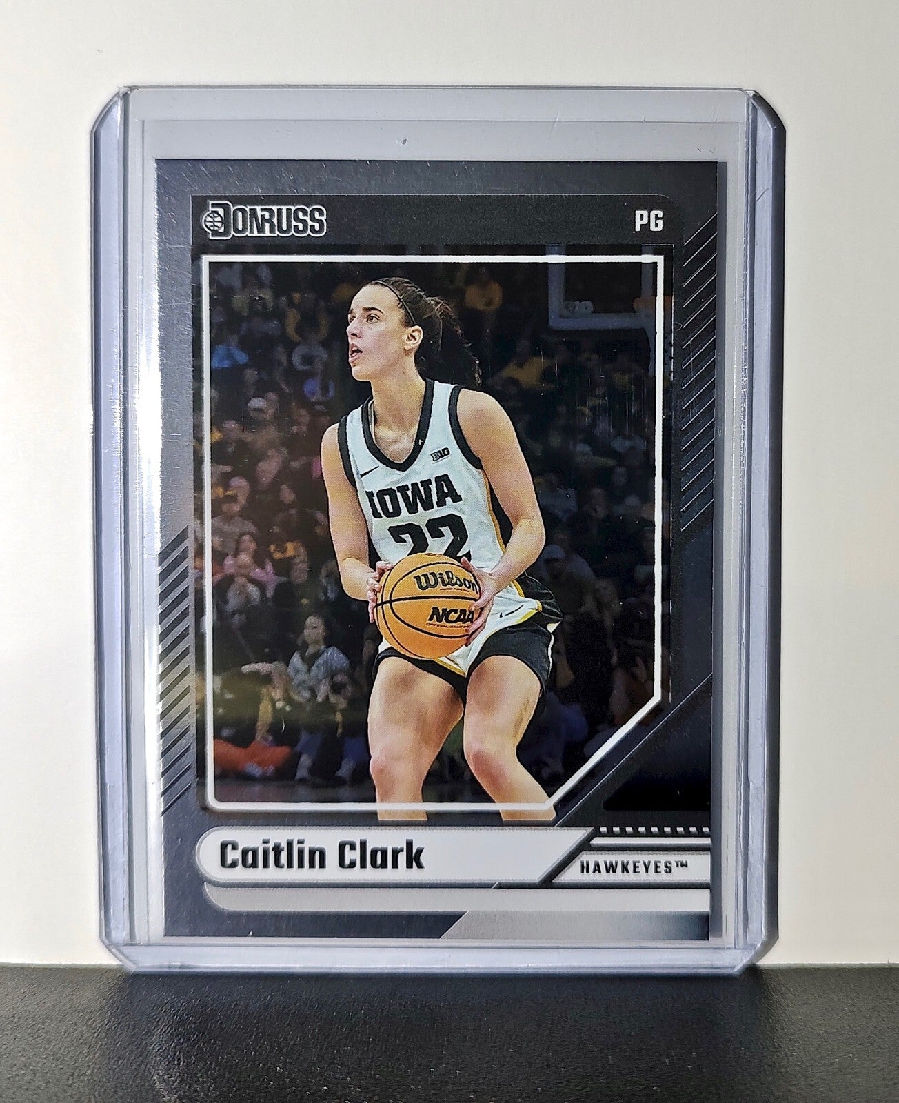 Caitlin Clark 2024 Silver Foil Panini Donruss #15 Basketball Card Iowa Hawkeyes