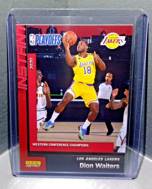 Dion Waiters 2019-2020 Panini NBA Instant Lakers #248 Basketball Card 1 of 340