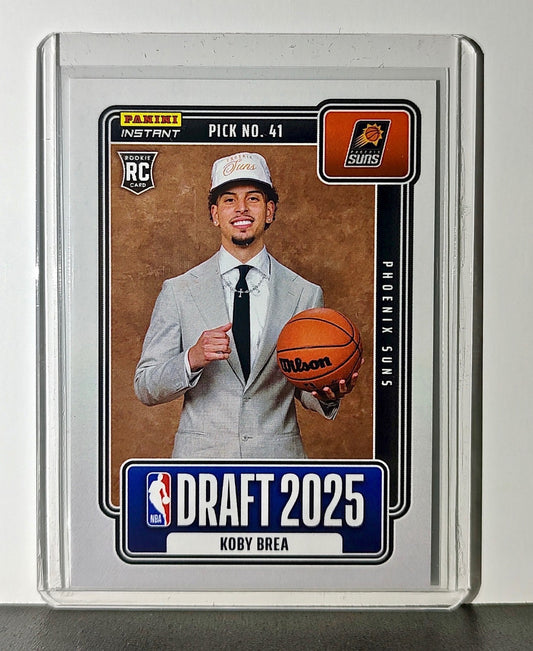Koby Brea Rookie 2025-26 Panini NBA #32 Draft Night Card Phoenix Suns