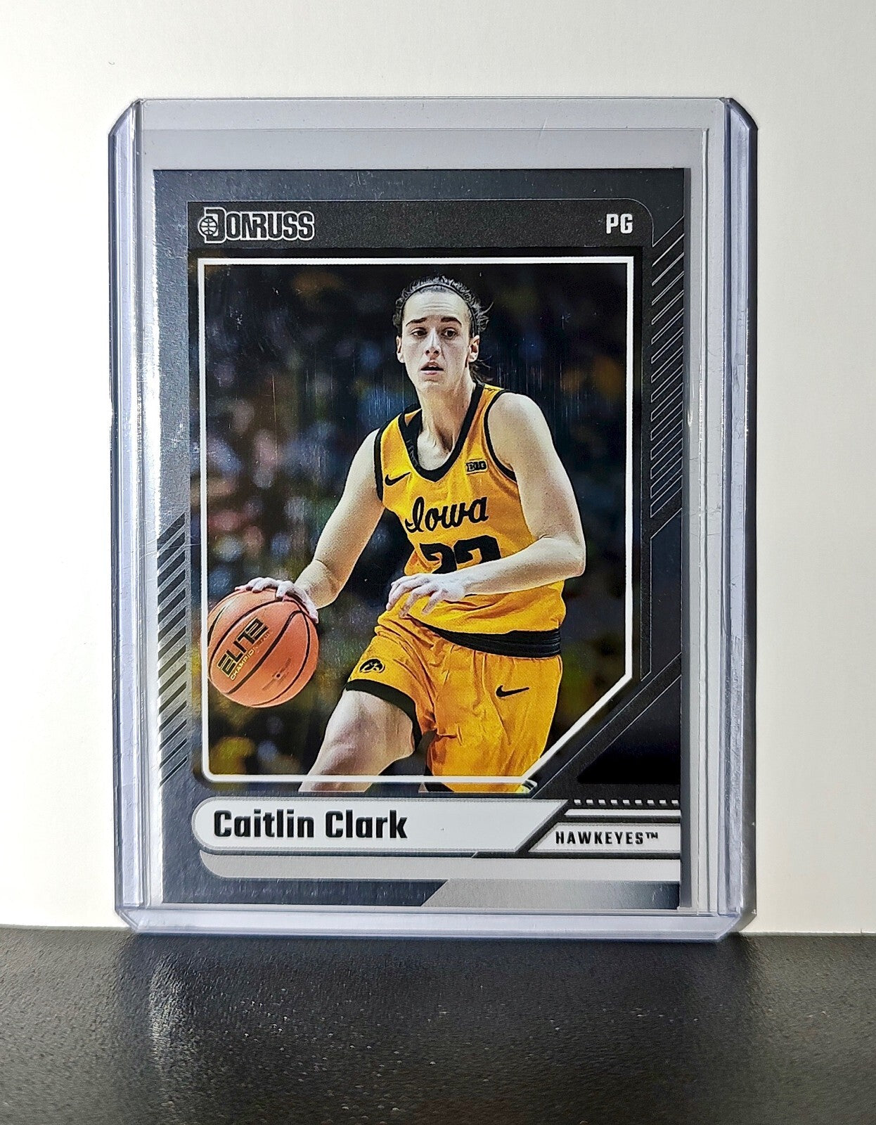 Caitlin Clark 2024 Silver Foil Panini Donruss #4 Basketball Card Iowa Hawkeyes