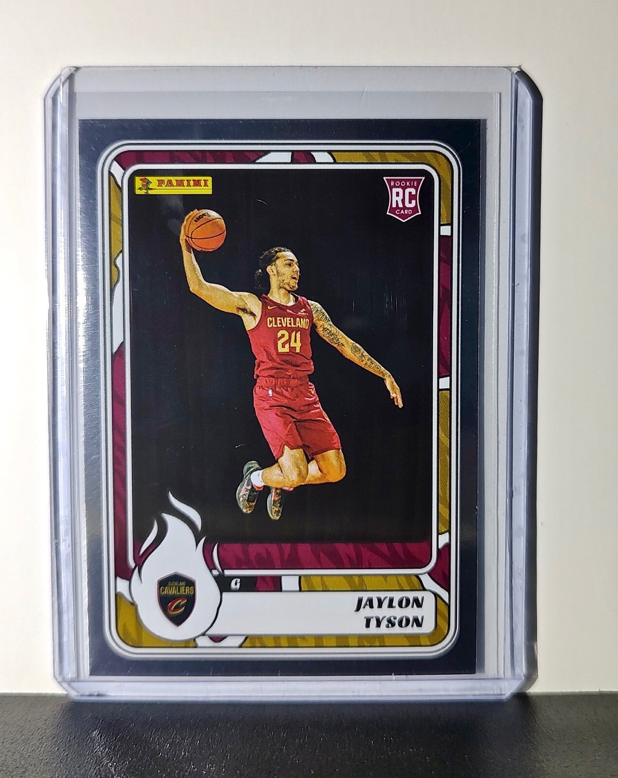 Jaylon Tyson Rookie 2024-25 Panini NBA #74 Foil Sticker Card Cleveland Cavaliers