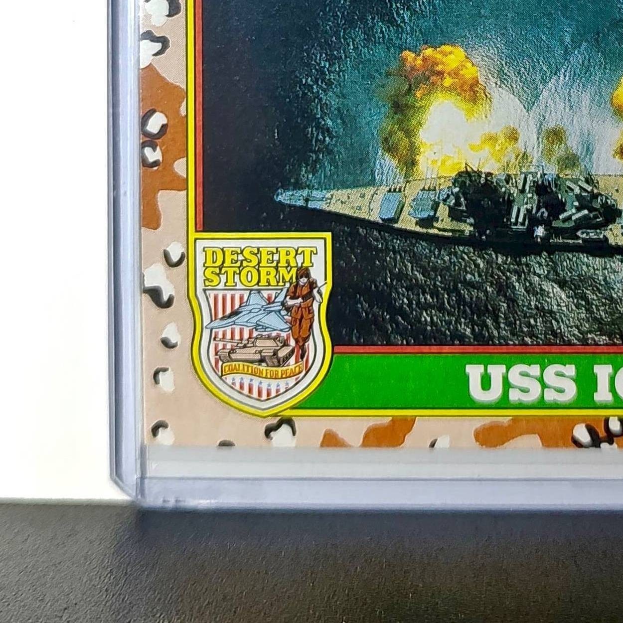 USS Iowa 1991 Topps Desert Storm #59 Card
