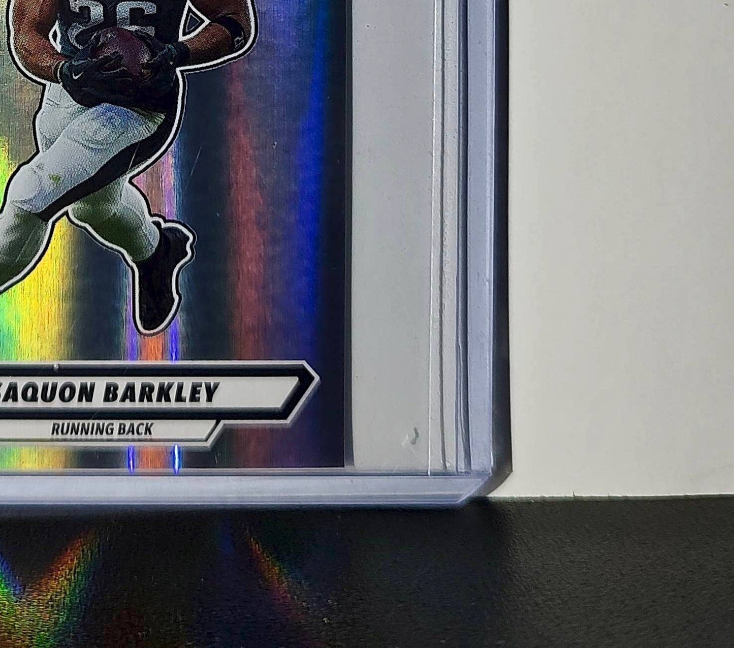 Saquon Barkley 2025 Panini NFL #341 Foil Sticker Eagles