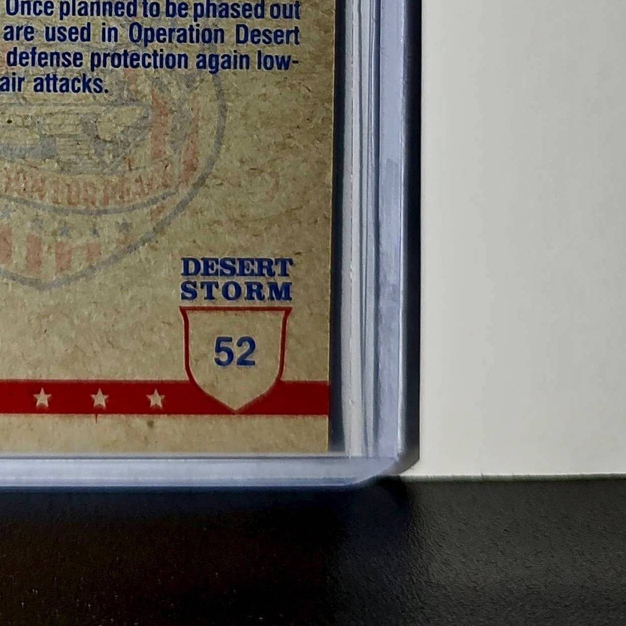 Hawk Missile 1991 Topps Desert Storm #52 Card