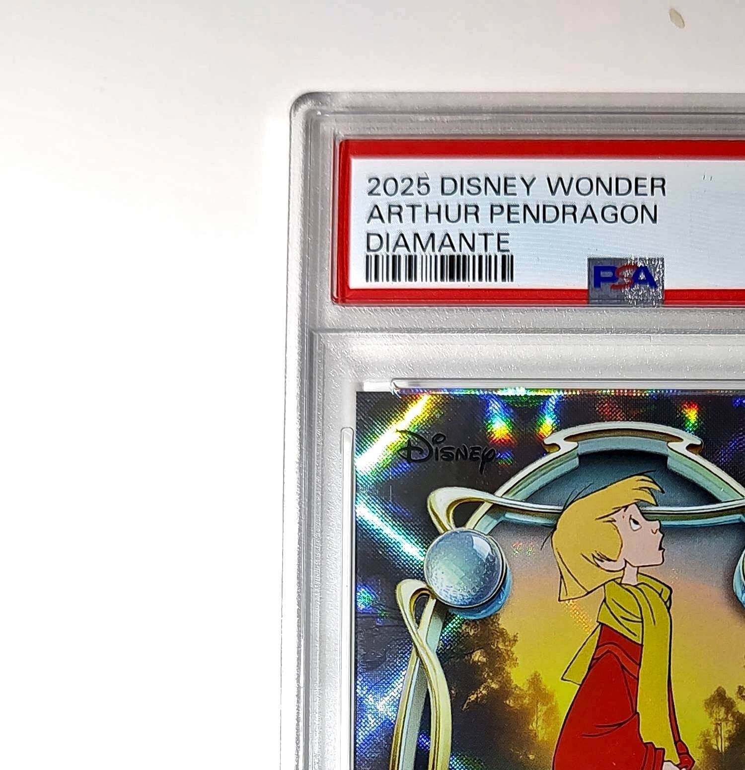 Arthur Pendragon 2025 Topps Disney #35 Winter The Sword in the Stone PSA 9