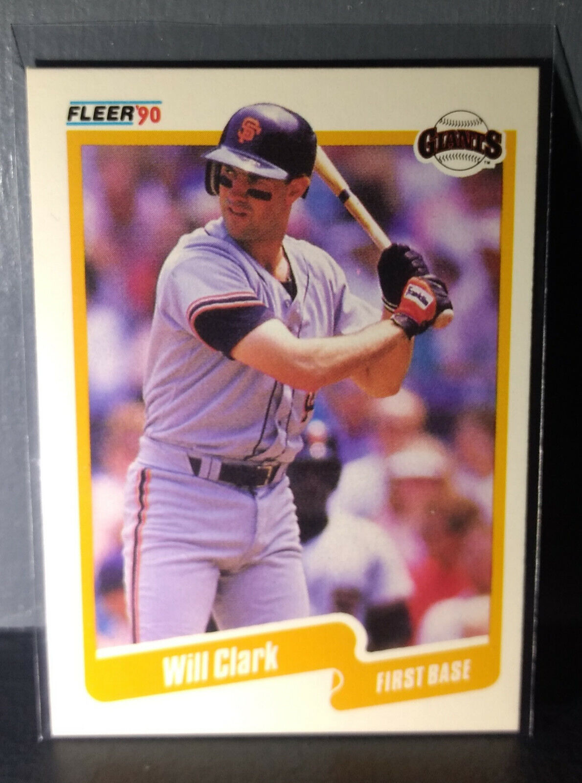 1990 Will Clark Fleer Baseball Card #54