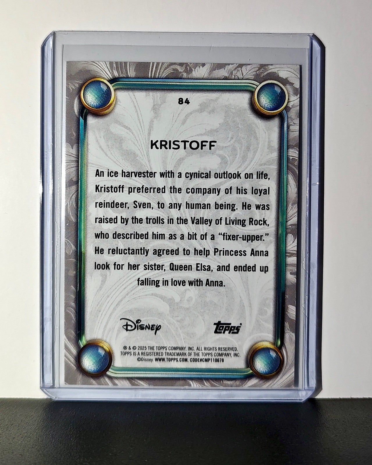Kristoff 2025 Topps Disney Wonder #84 Card Frozen