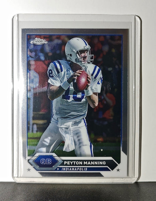 Peyton Manning 2023 Topps Chrome NFL #11 Football Card Indianapolis Colts