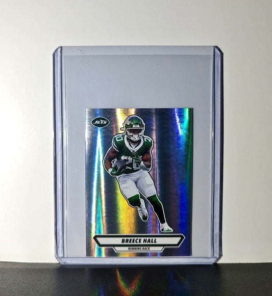 Breece Hall 2025 Panini NFL #87 Foil Sticker New York Jets