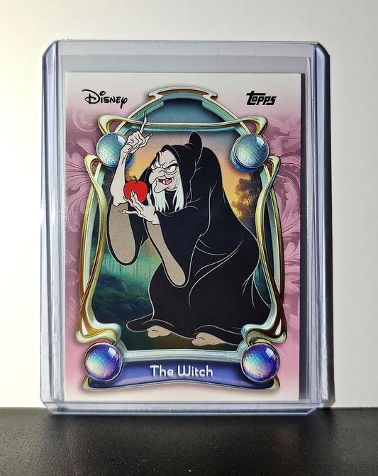 The Witch 2025 Topps Disney Wonder #4 Card Snow White and the Seven Dwarfs