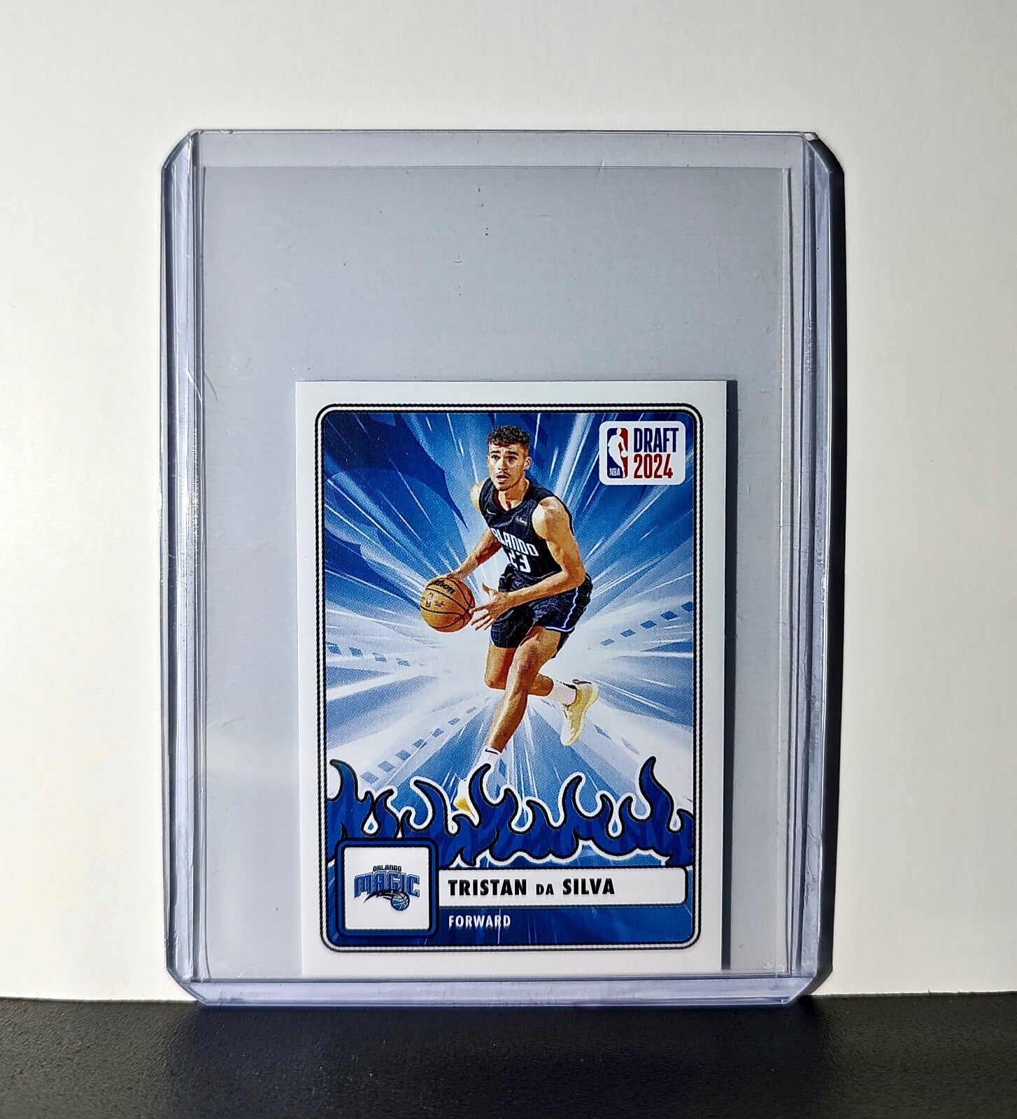 Tristan Da Silva Rookie Draft 2024-25 Panini NBA #96 Sticker Card Orlando Magic