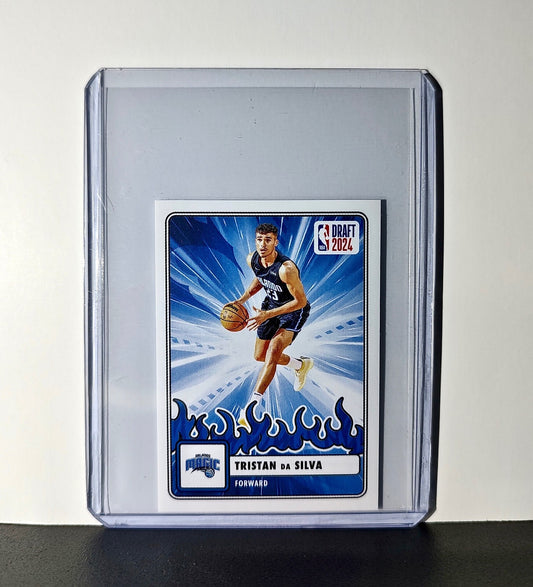 Tristan Da Silva Rookie Draft 2024-25 Panini NBA #96 Sticker Card Orlando Magic
