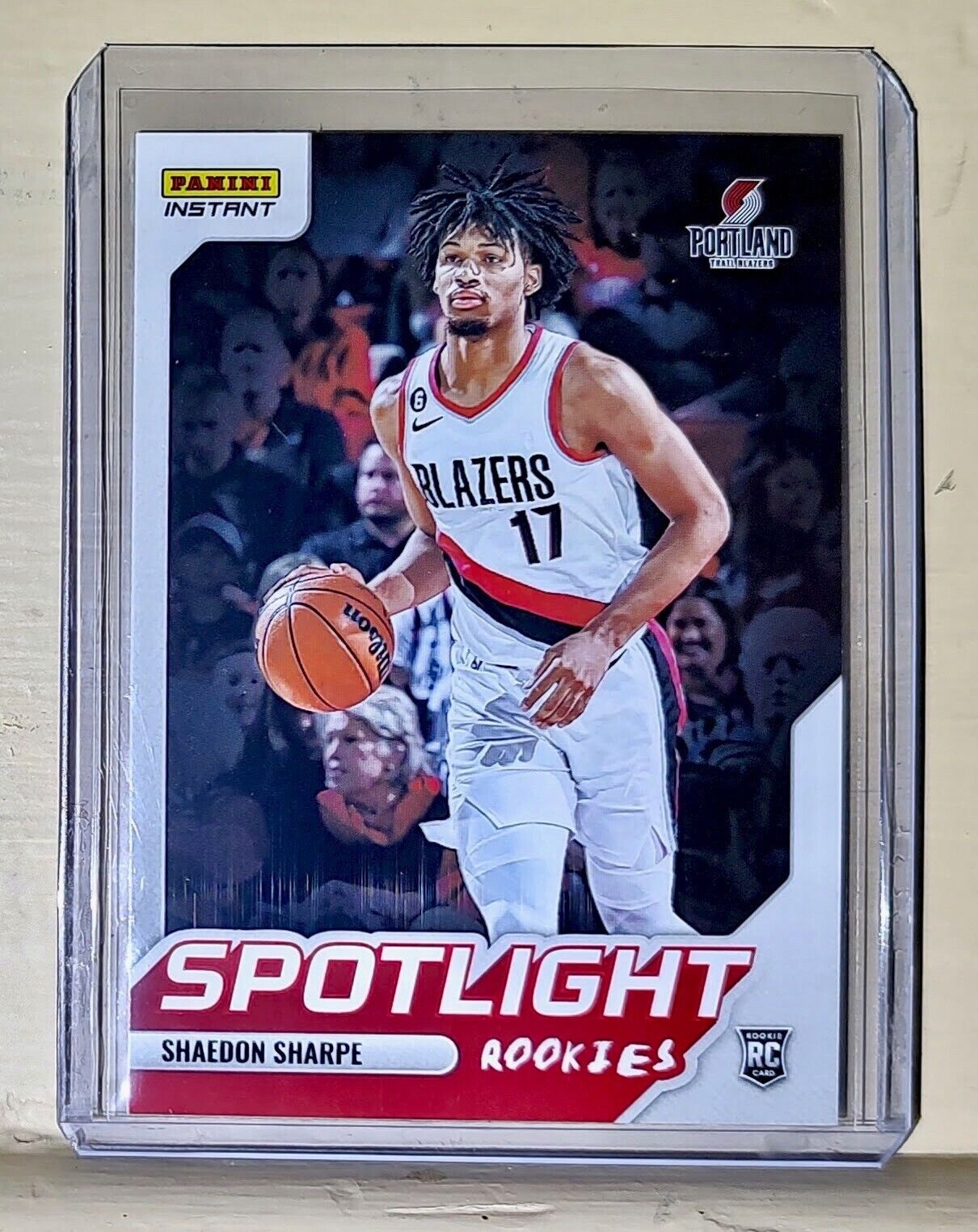 Shaedon Sharpe 2022-23 Panini NBA #7 Spotlight Rookies Card 1/965