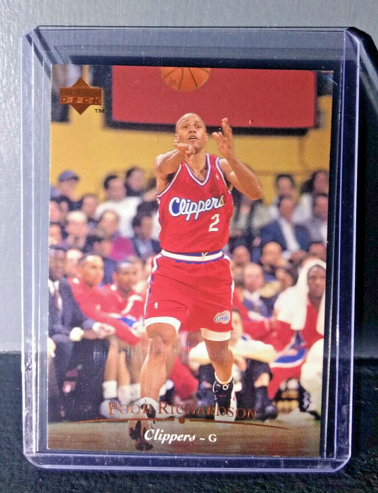 1995-96 Upper Deck Pooh Richardson #99 Basketball Card