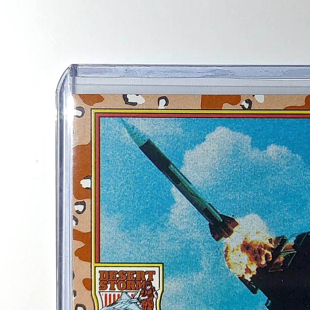 The Patriot Missile 1991 Topps Desert Storm #48 Card
