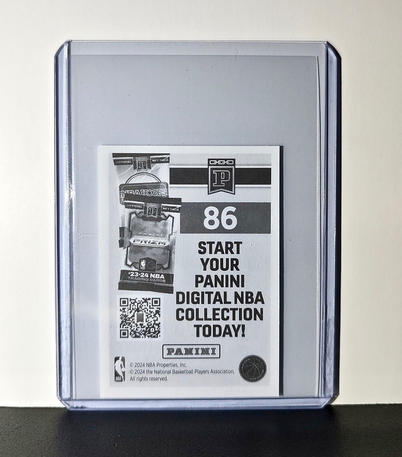 Rob Dillingham Rookie Draft 2024-25 Panini NBA #86 Sticker Card Timberwolves