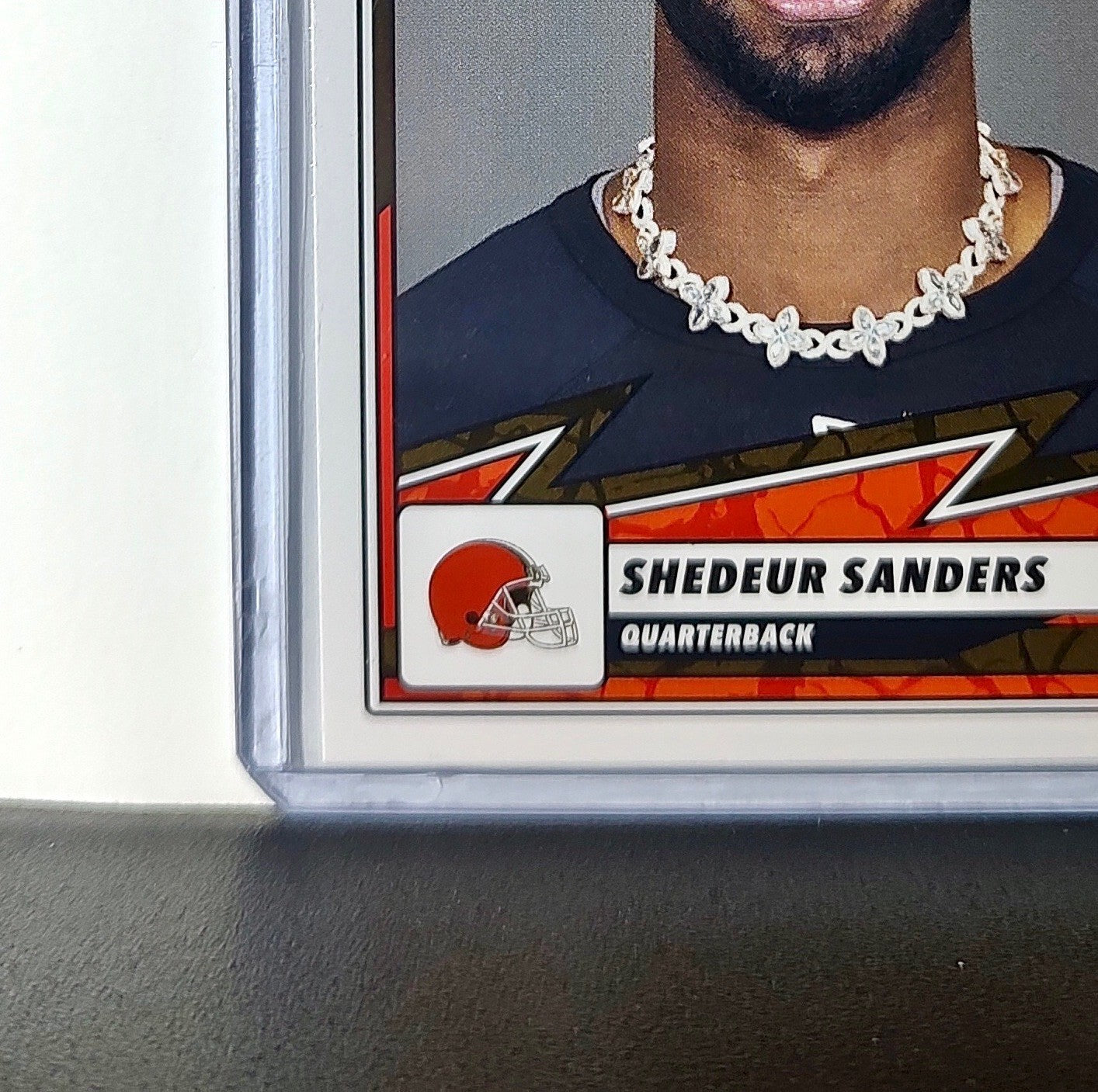 Shedeur Sanders Rookie 2025 Panini NFL #98 Sticker Card Cleveland Browns