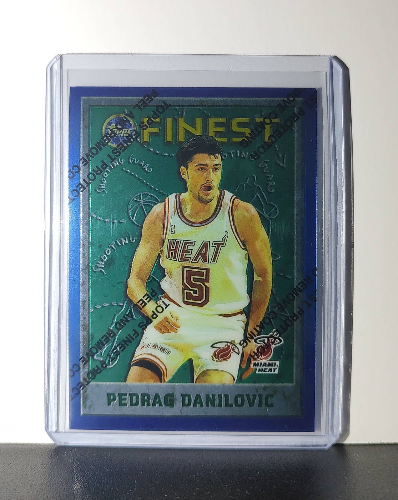 Predrag Danilovic 1995-96 Topps Finest NBA #216 Error Card