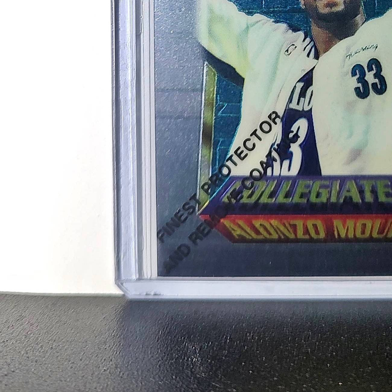 Alonzo Mourning 1994-95 Topps Finest #230 Collegiate Best