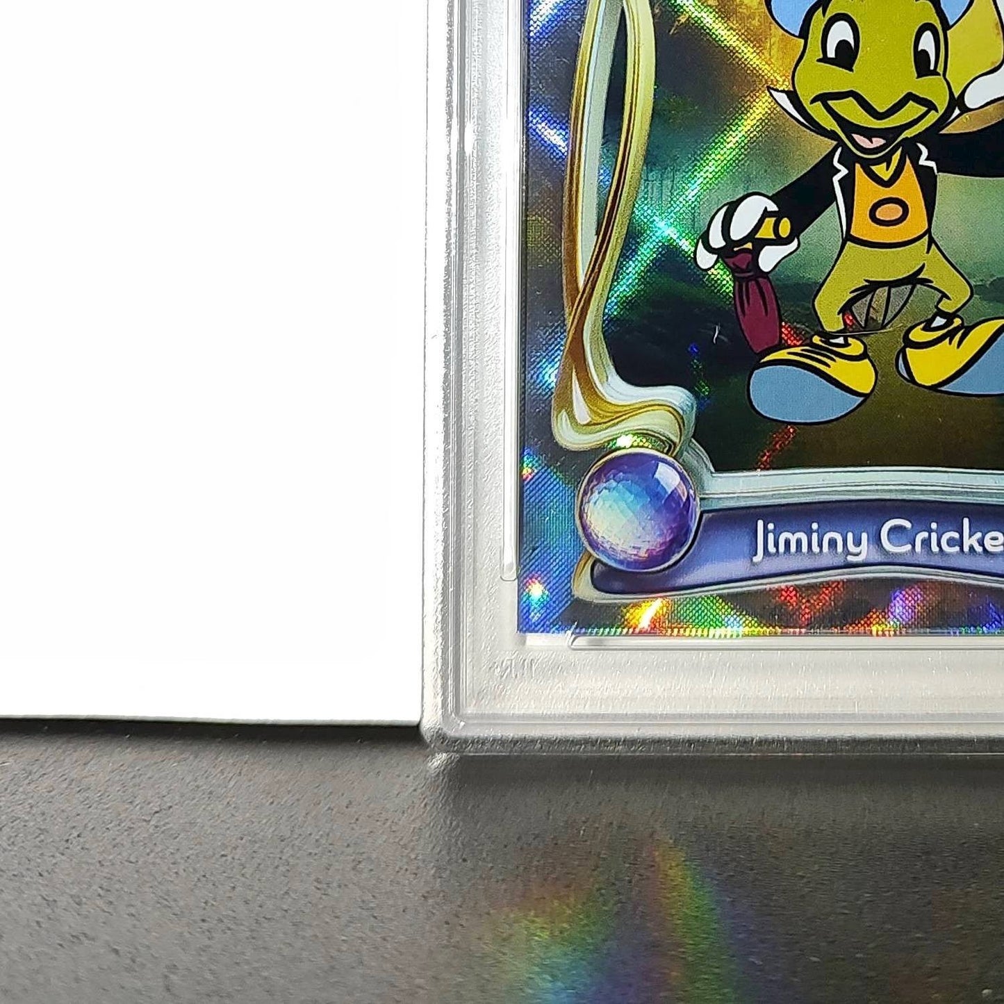 Jiminy Cricket 2025 Topps Disney Wonder #10 Winter Variant Card Pinocchio PSA 9