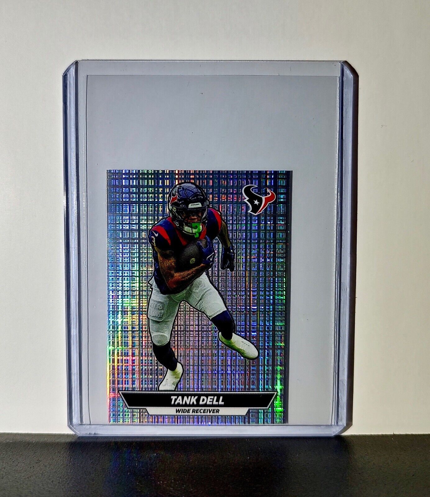 Tank Dell 2024 Panini NFL Sticker #184 Foil Houston Texans