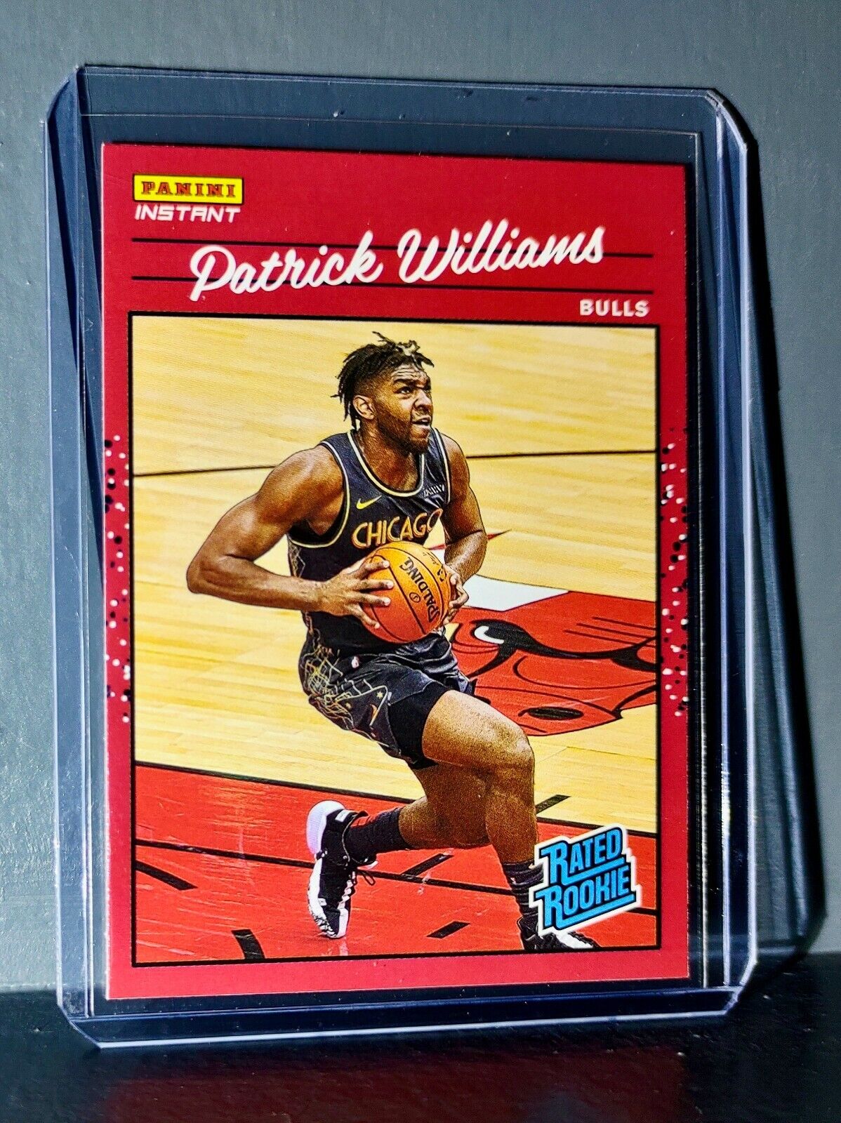 Patrick Williams 2020-2021 Panini NBA Instant #4 Rated Rookie Retro Card 1/3558