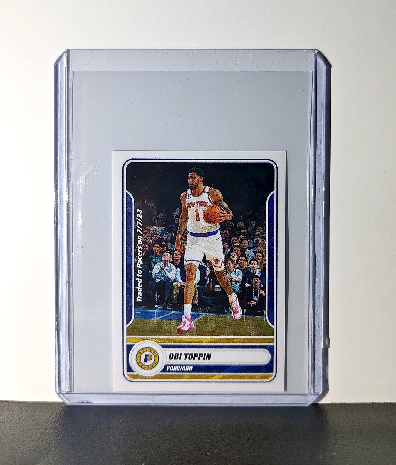 Obi Toppin 2023-24 Panini NBA #200 Sticker Card Indiana Pacers